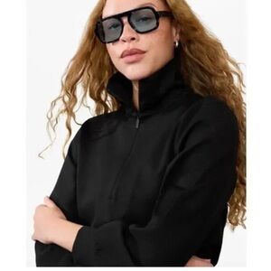 Athleta Allure 1/4 Zip Sweatshirt - L